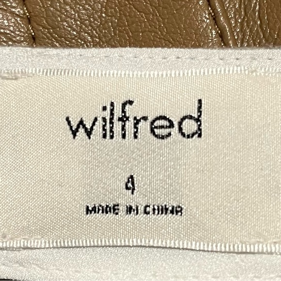 Wilfred Aritzia grey woven mini skirt! Size 4. Great condition - Picture 3 of 3